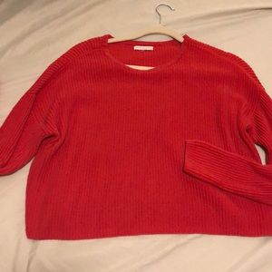 ❤️4/$10 Red Cropped Sweater FINAL PRICE
